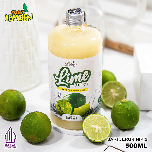 

Suur Lemoen - Sari Jeruk Nipis Murni / Pure Lime Juice 500ml