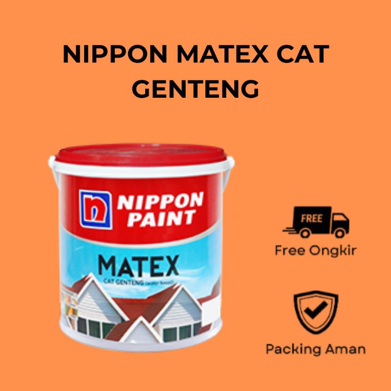 NIPPON PAINT CAT GENTENG MATEX