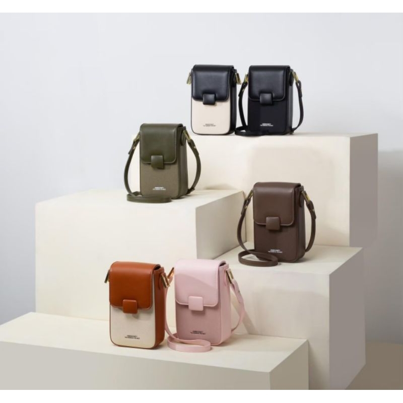 Jims honey Mina mini bag-Tas selempang wanita Jims honey mina minibag-Tas kecil tas handphone Jims h