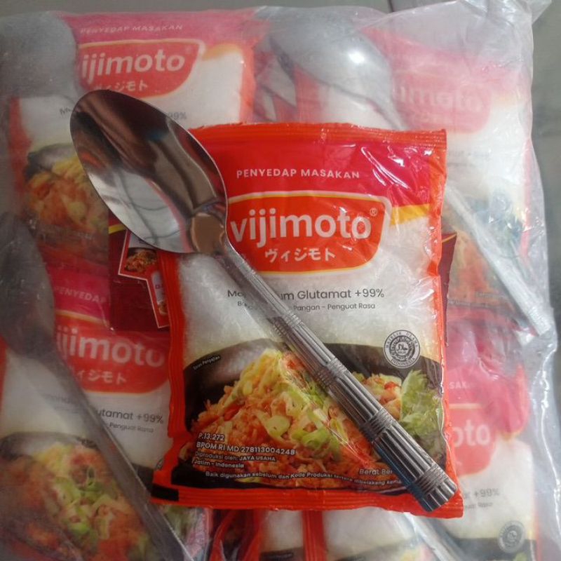 

MICIN VIJIMOTO 100 GRAM HALAL FREE SENDOK/LIBAN FOOD