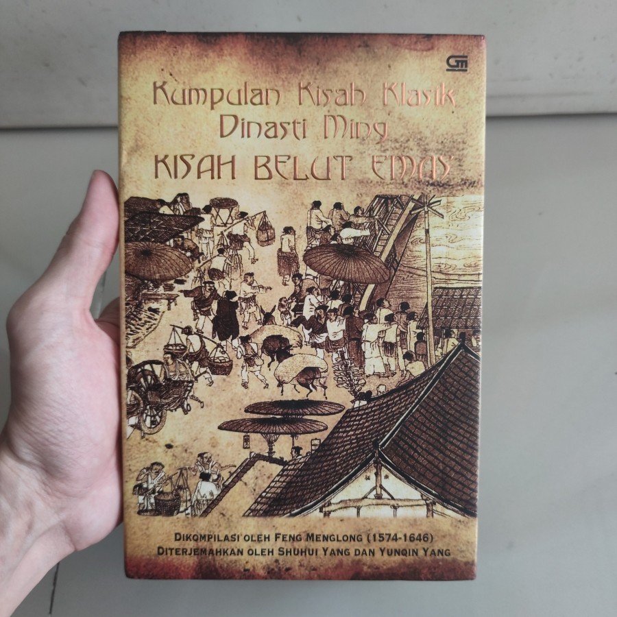 BEKAS ORIGINAL - Buku Kumpulan Kisah Klasik Dinasti Ming - Kisah Belut Emas - Feng Menglong - Cerpen