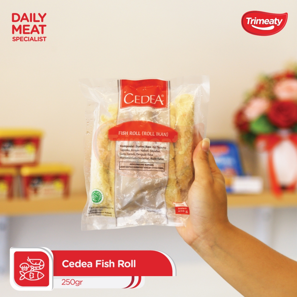 

Cedea Fish Roll 250 gram isi 10 pcs