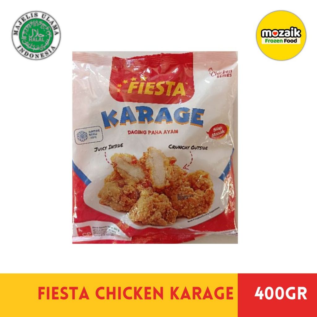 

Fiesta Chicken Karage 400gr