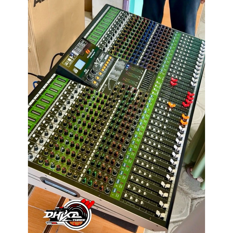 MIXER PHASELAB HARITAGE 24 CHANNEL DOUBLE EFX + COMPRESS / MIXER PHASELAB HARITAHE 24 CHANNEL / MIXE
