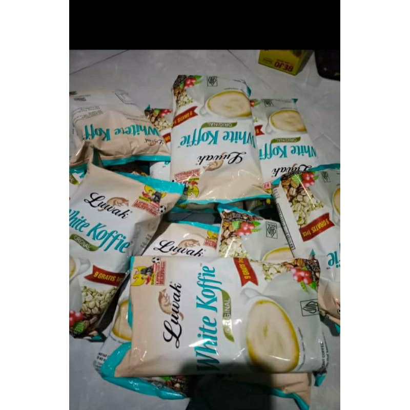

LUWAK White koffie ORIGINAL(10pcs)