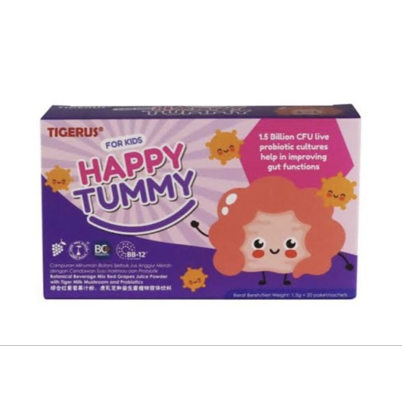 READY Tigerus Happy Tummy Probiotic for kids