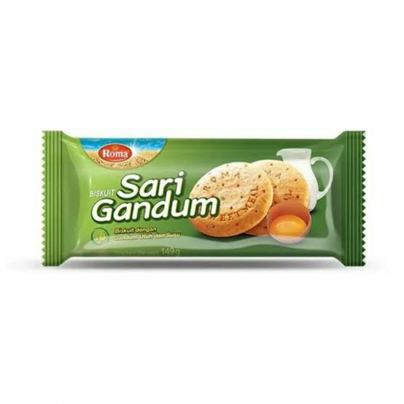 

Biskuit Roma Sari Gandum 149gr