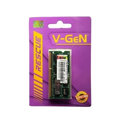 RAM Laptop VGEN Ddr3 4gb pc12800 1600MHz Sodimm Rescue DDR3L VGEN Original