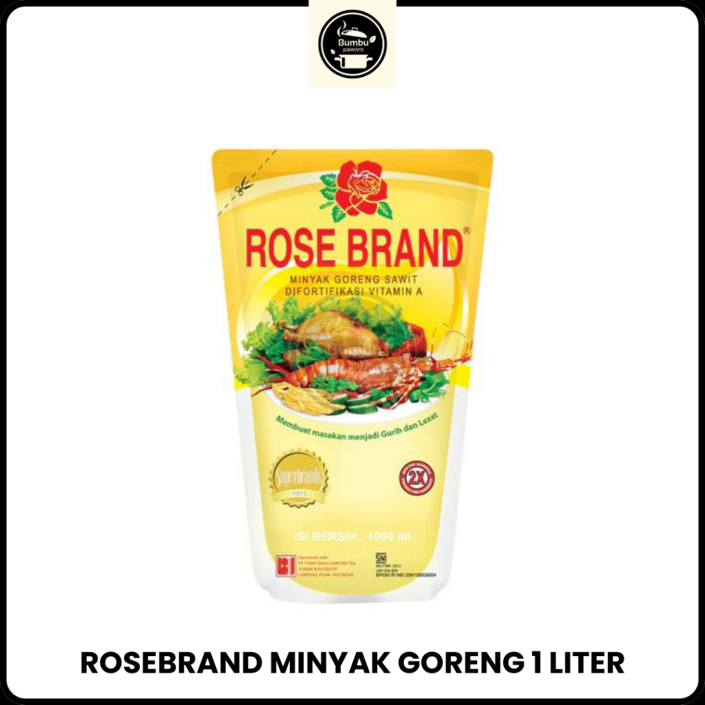 

Rose Brand Minyak Goreng Pouch 1L Gratis Ongkir