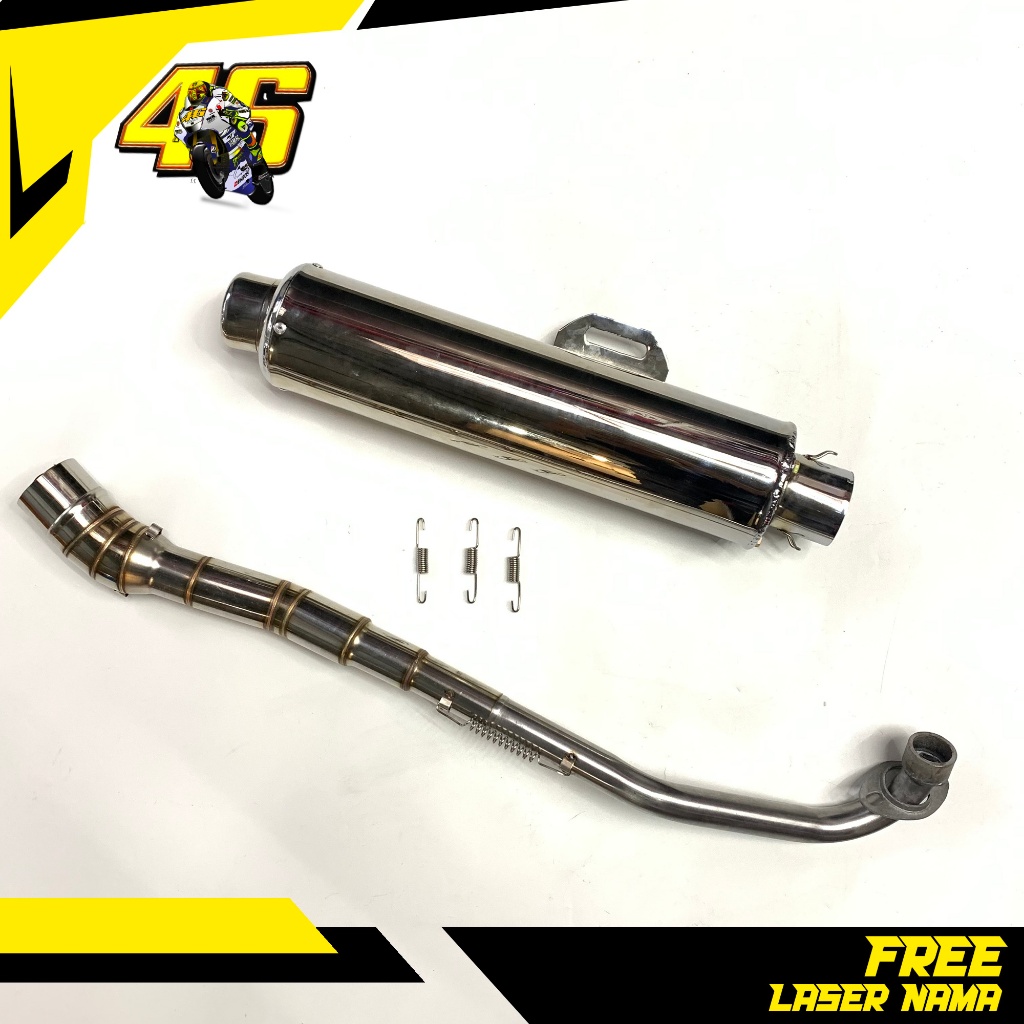 KNALPOT CKD SUARA BOBOK SUPRA X,SUPRA FIT,SUPRA125,REVO FIT, REVO ABSOLUTE DLL