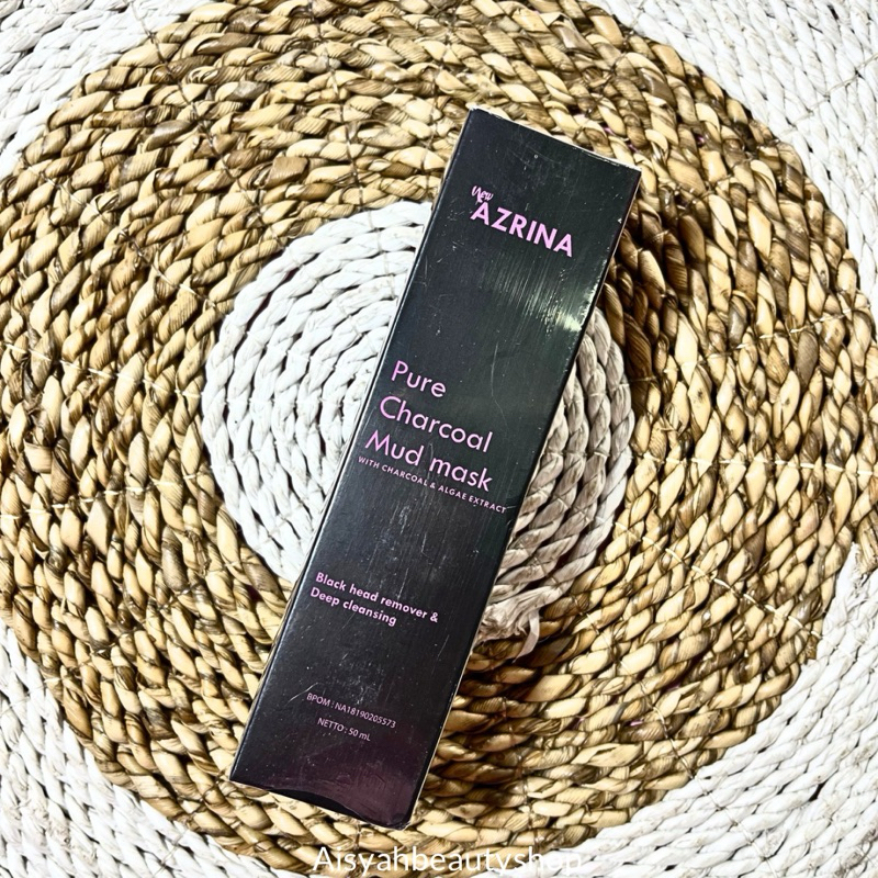 Azrina pure charcoal mud mask