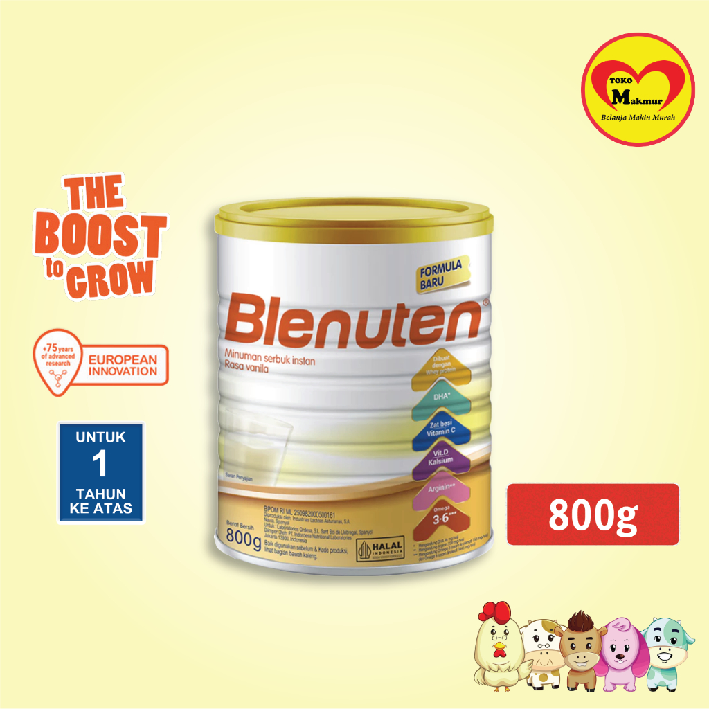 

Blenuten Vanila 800gr / Toko Makmur Kapas Krampung