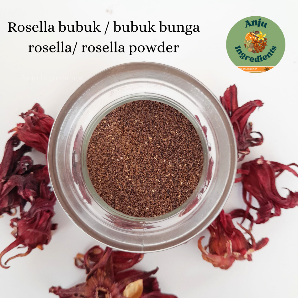 

Rosella bubuk 250gram / bubuk bunga rosella/ rosella powder