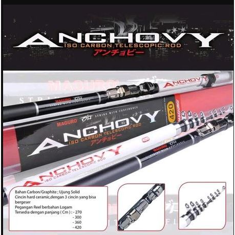 Joran Tegek Kolong Maguro Anchovy 270