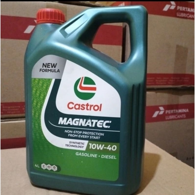 CASTROL MAGNATEC KEMASAN 4 liter  10/40w