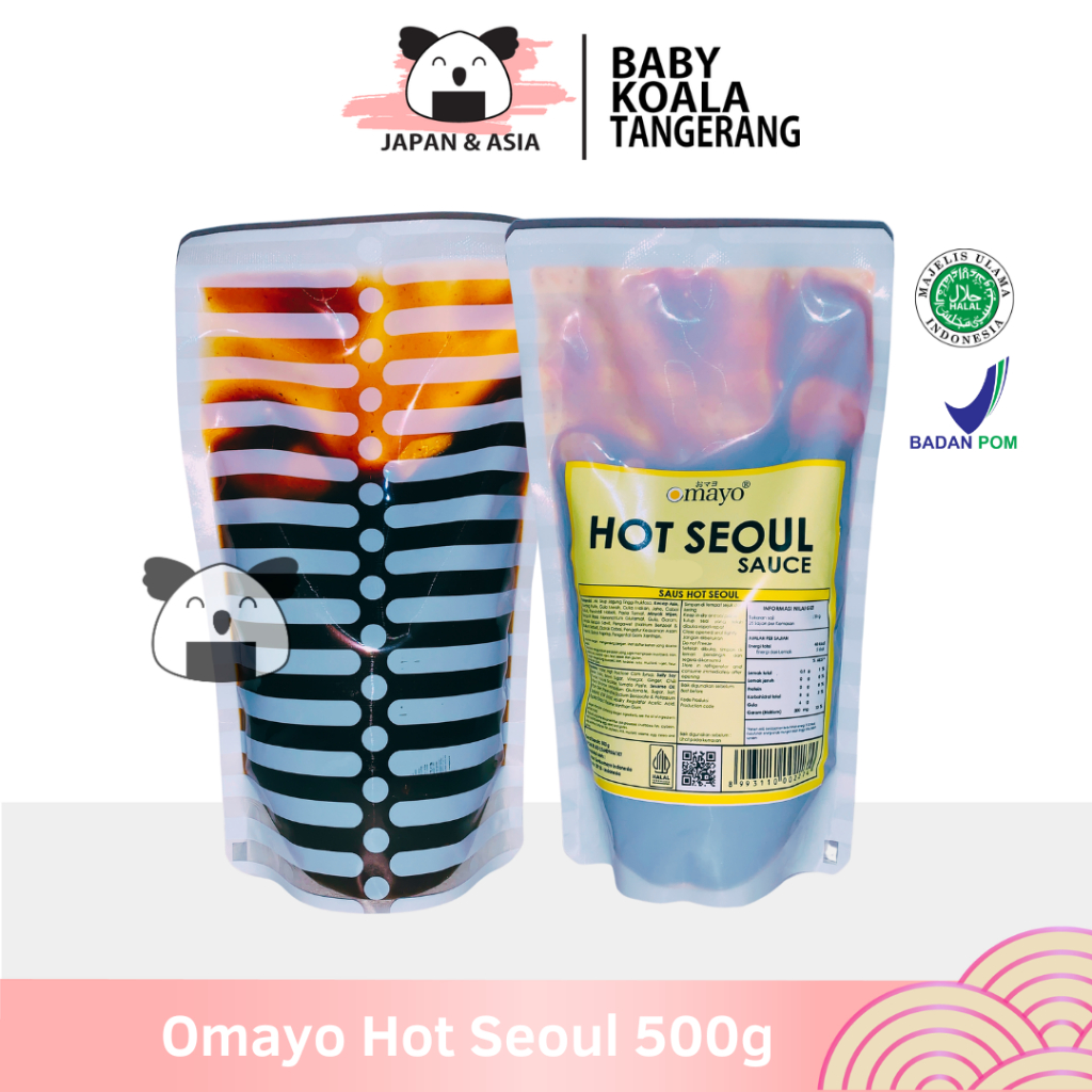 

OMAYO Hot Seoul Sauce Korea 500 g Halal....