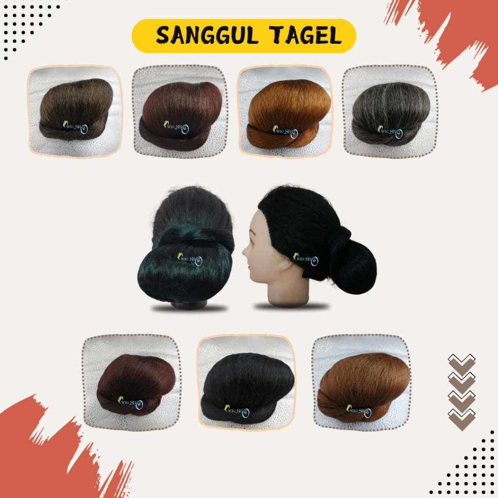 Sanggul Tagel / Sanggul Instan Modern / Sanggul Tagel Instan / SIT / Sanggul Tagel Keong Ilut / Akse