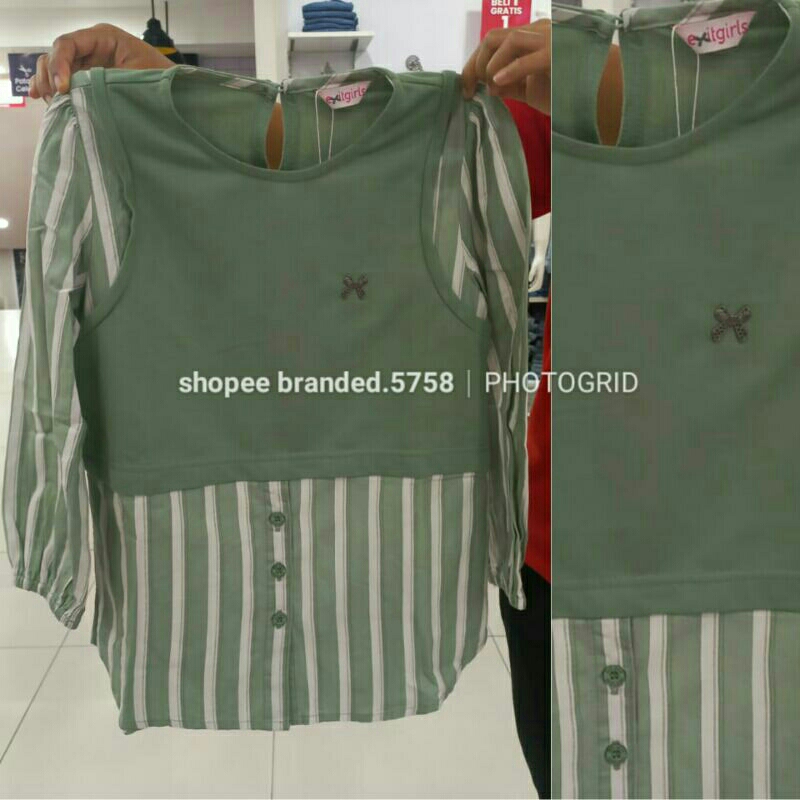 Blouse anak exit girls