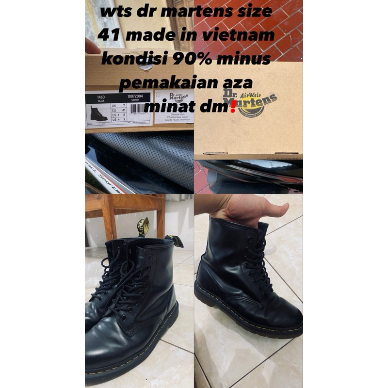 Dr Martens 1460 Black Smooth