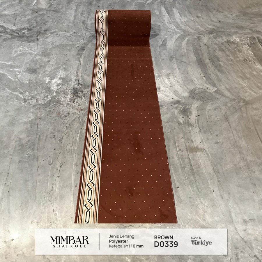 Karpet Masjid Design Turki Meteran Mimbar D0339