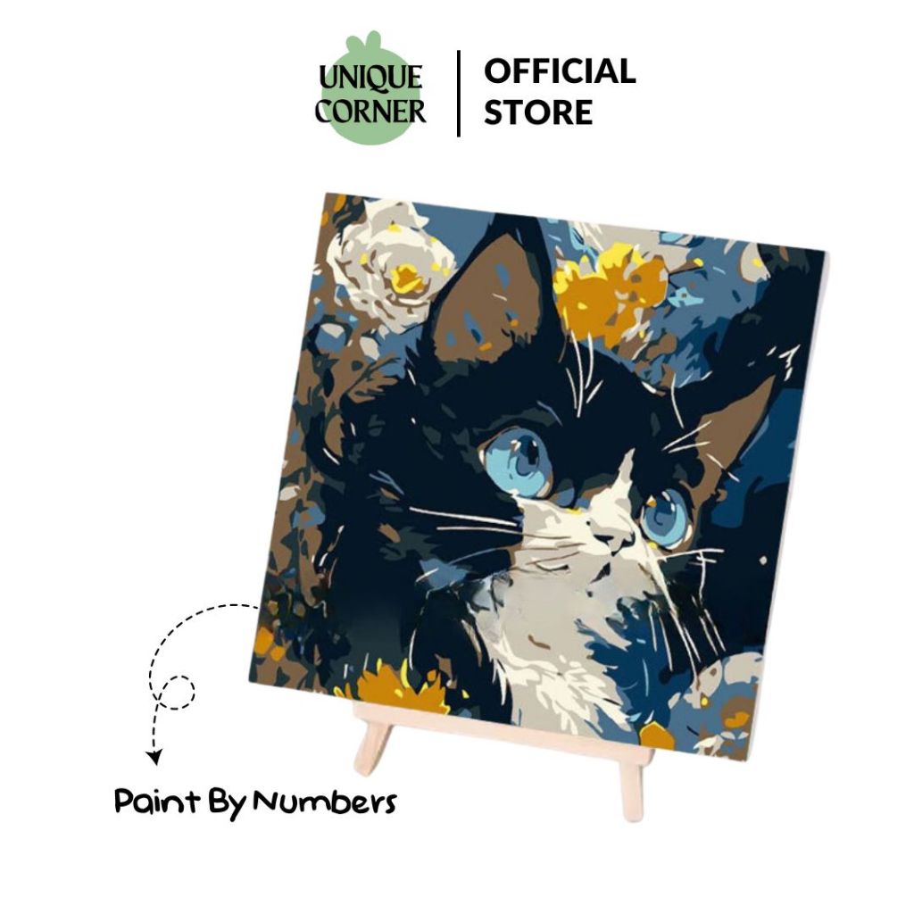 

UQ - Paket Melukis Paint By Numbers Kit Anak Kanvas Gambar Colouring Belajar Mewarnai STY7052