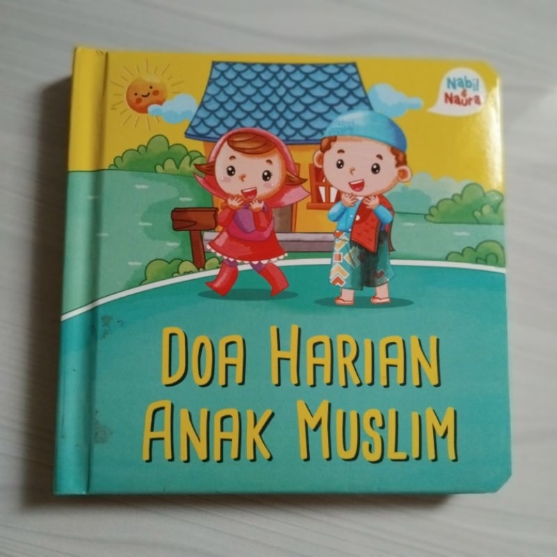 

Boardbook Doa-Doa Harian Anak Muslim | Buku Bacaan Anak