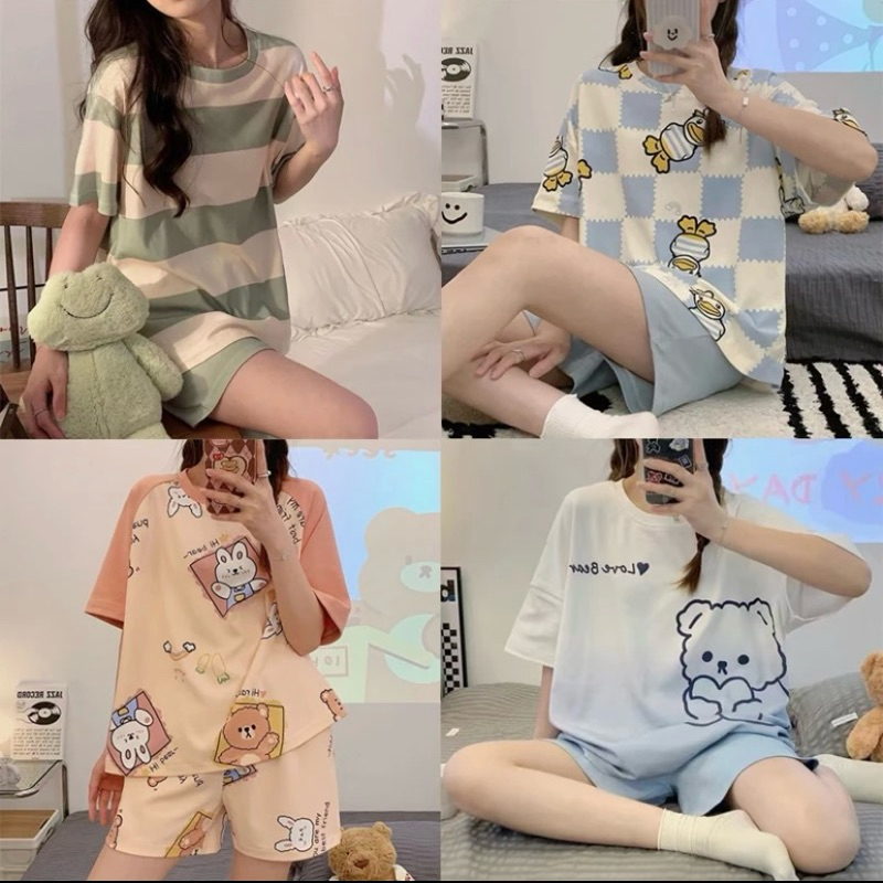 Baju Tidur Piyama Wanita Korea