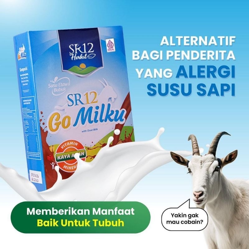 

GO MILKU SR12 - susu kambing etawa original