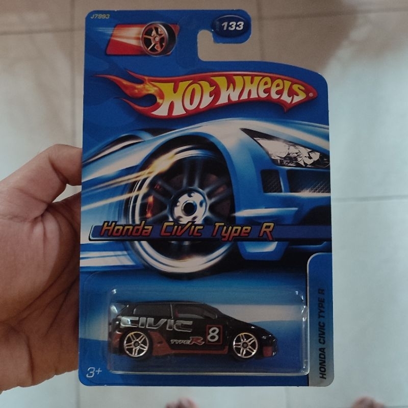 HotWheels Honda Civic Type R Blue Card
