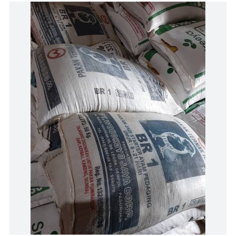 BR 1 WONOKOYO PAKAN AYAM STARTER PEDAGING 1 Kg