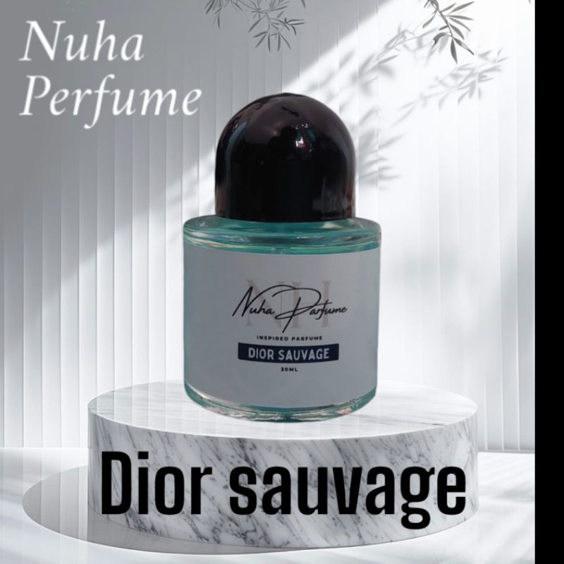 SAUVAGE / SAUVAGE BY NUHA PARFUM / 30ML EDP / PARFUM TAHAN LAMA / PARFUM PRIA