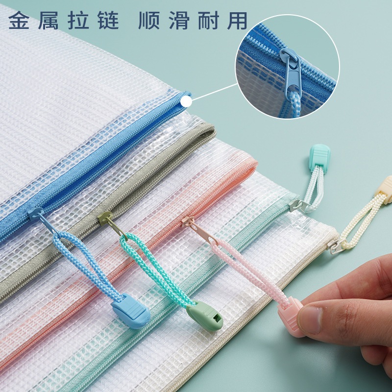 

5pcs Map Zipper Warna Makaron uk.A4 & Zipper Warna F4