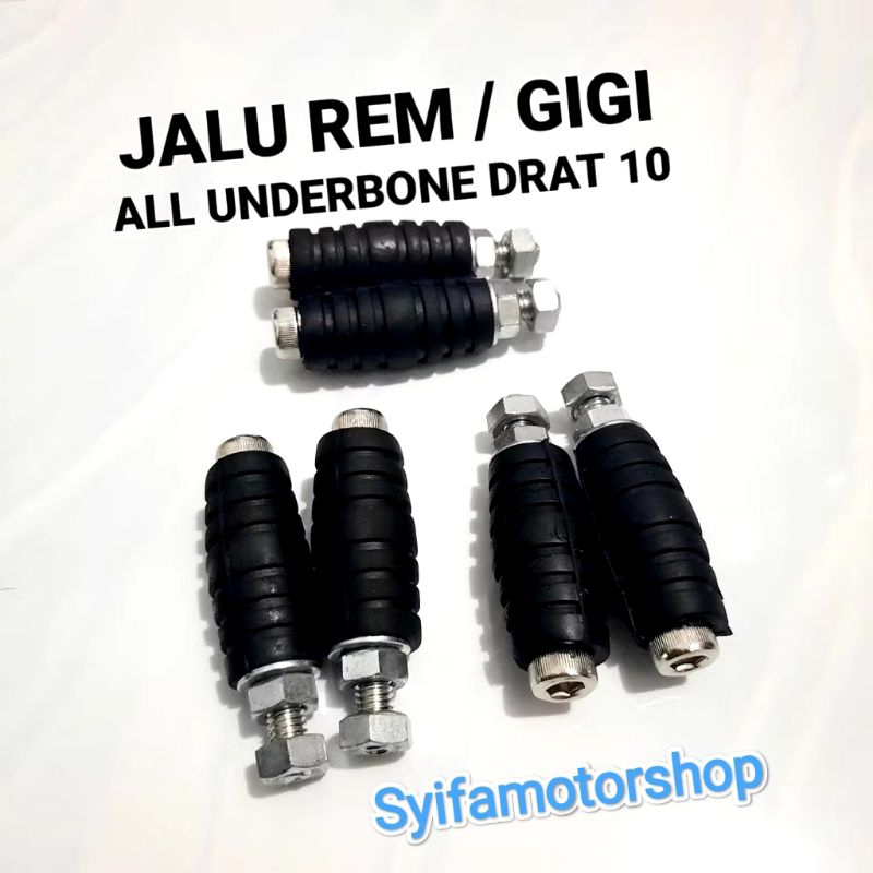 JALU REM KARET JALU PERSENELING OPERAN GIGI UNDERBONE UB DRAT 10