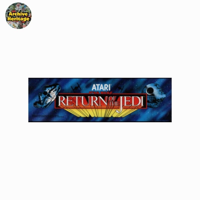 

sticker Star Wars Return of the Jedi Atari video games sci fi movie film stiker