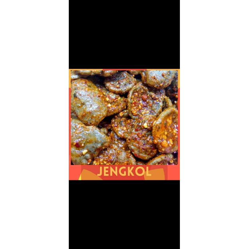 

seblak kering kerupuk jengkol pedas