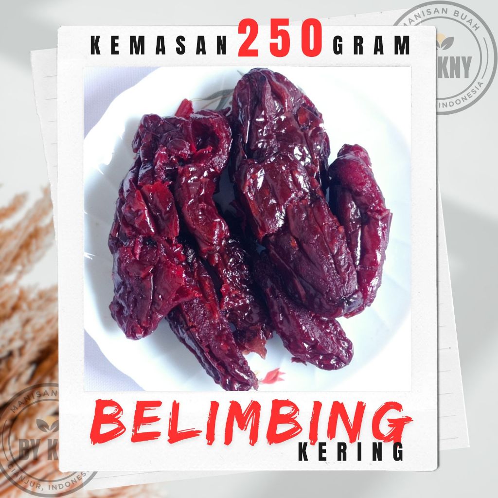 

BELIMBING KERING 250 GRAM BELIMBING WULUH MANISAN BUAH KERING