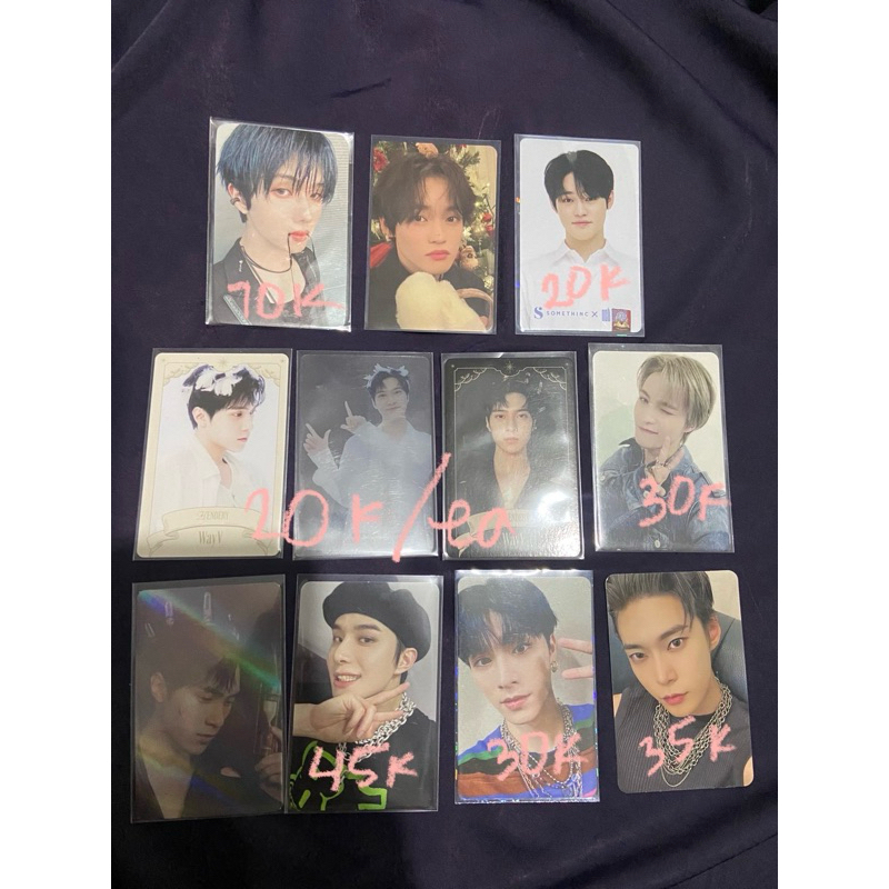 PHOTOCARD NCT DREAM 127 WAYV jisung chenle hendery yangyang jungwoo xiaojun doyoung pc istj candy pi