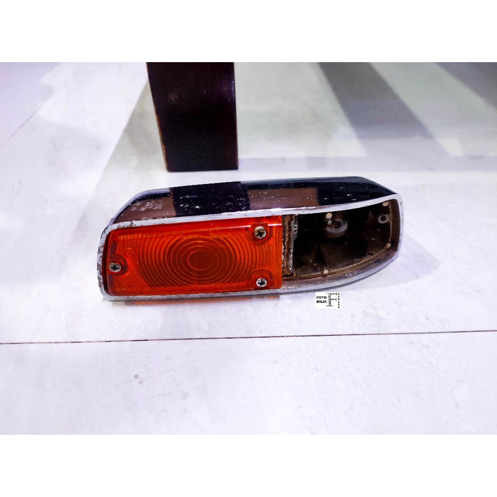 Lampu Sein Kota Kecil Atas Bumper Depan Honda Life Original Stanley Bemper KIRI