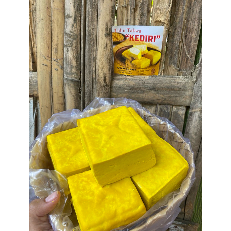 

Tahu Kuning Tahu Takwa Kediri Asli Original Isi 6 Biji
