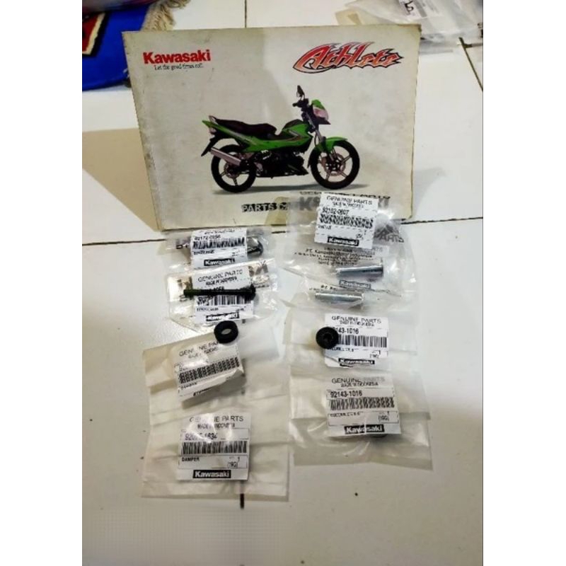 baut set cover engine Athlete baut set cover mesin Athlete ax125