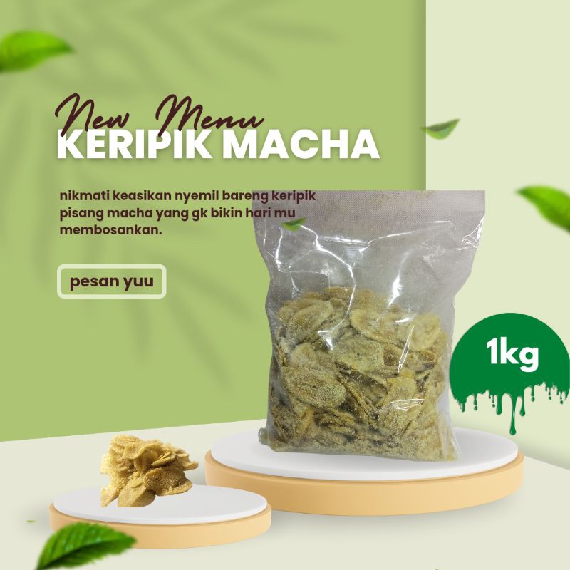 

kripik pisang koin macha lebih nikmat lebih gurih Dan garing