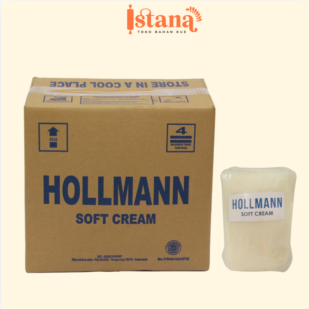 

HOLLMAN BUTTER SOFT CREAM REPACK 250GR / 500GR / 1KG - BALIKPAPAN