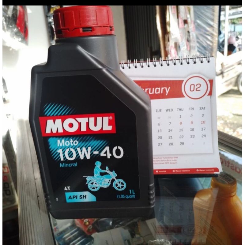 oli motor motul 10w40 sport 1 liter original