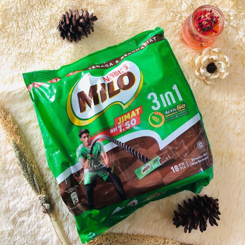 

milo malaysia 18 stik pack