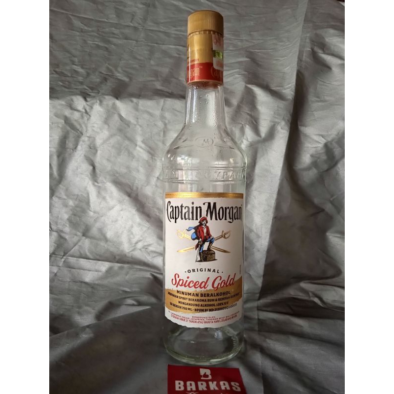 Botol kosong Captain morgan 750ml Layak dikoleksi