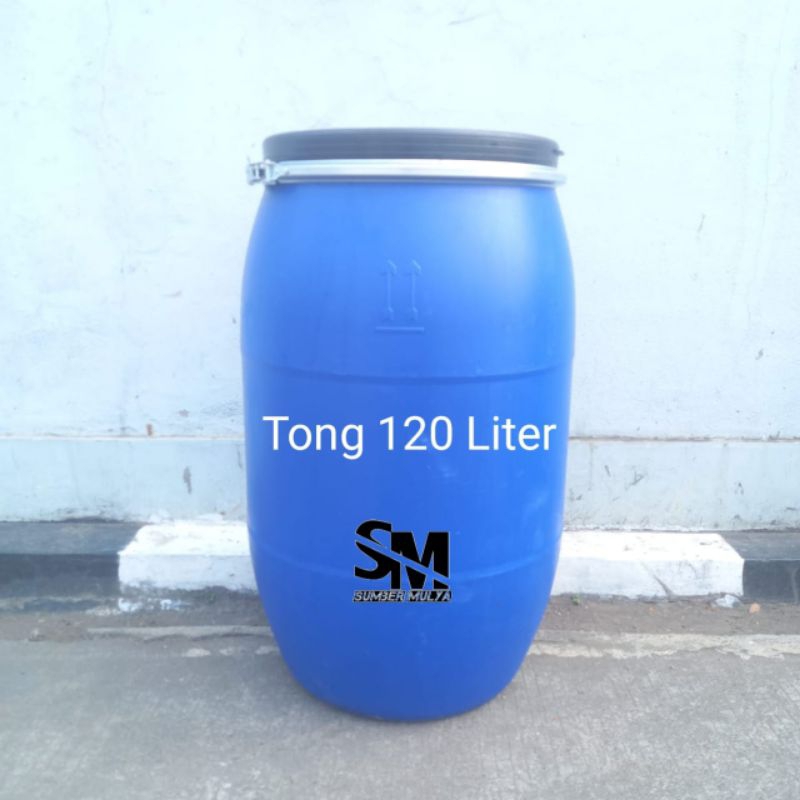 Drum Plastik/Tong Sampah/Tong Bekas/Kapasitas 120 Liter