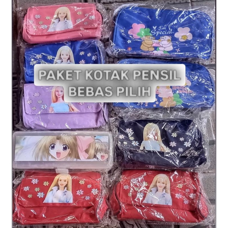 

PAKET KOTAK PENSIL BEBAS PILIH