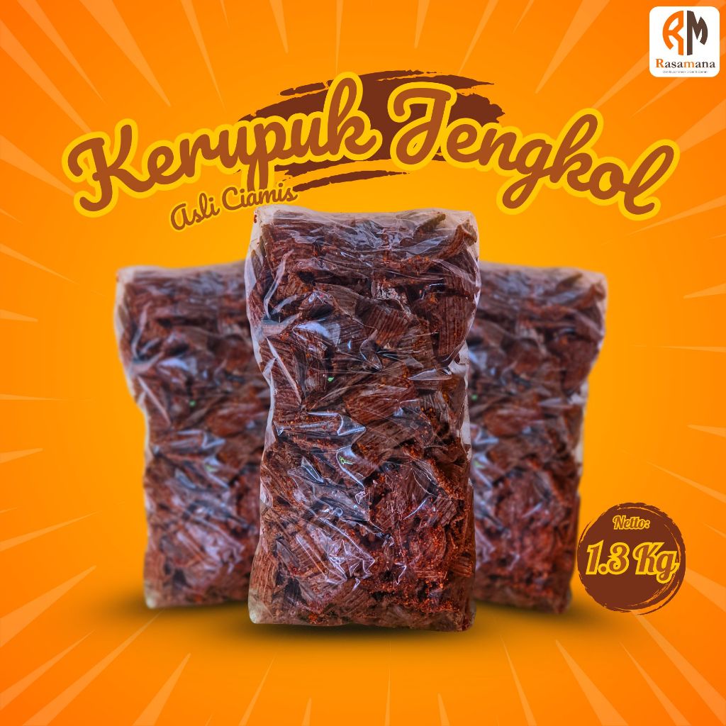 

Kerupuk Jengkol Pedas Rempah 1.9kg - Camilan Lezat dan Menggugah Selera