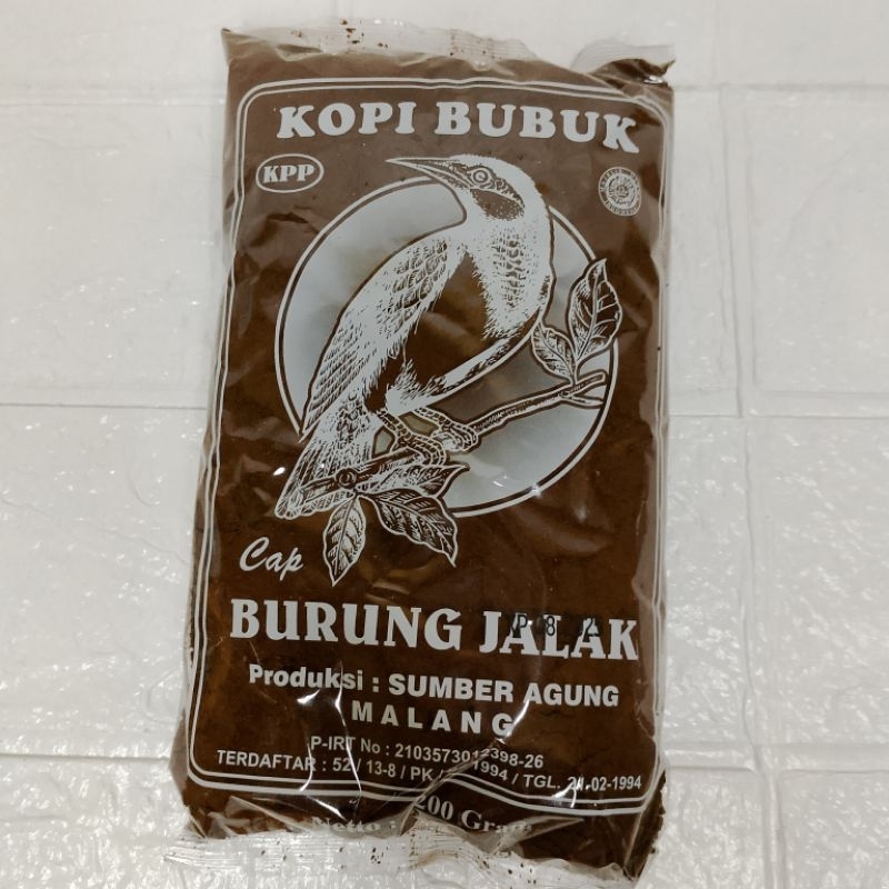 

kopi bubuk cap jalak malang kemasan 200 gram - kopi bubuk aroma wangi