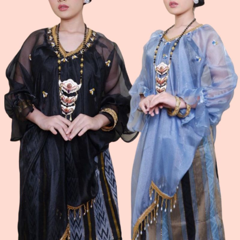 Baju Bodo modern dengan payet simple untuk taburannya